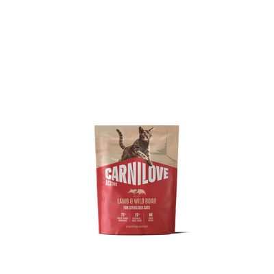 Carnilove Active cat-kat - Lamb & Wild boar for Sterilised Adult All Breeds 400g