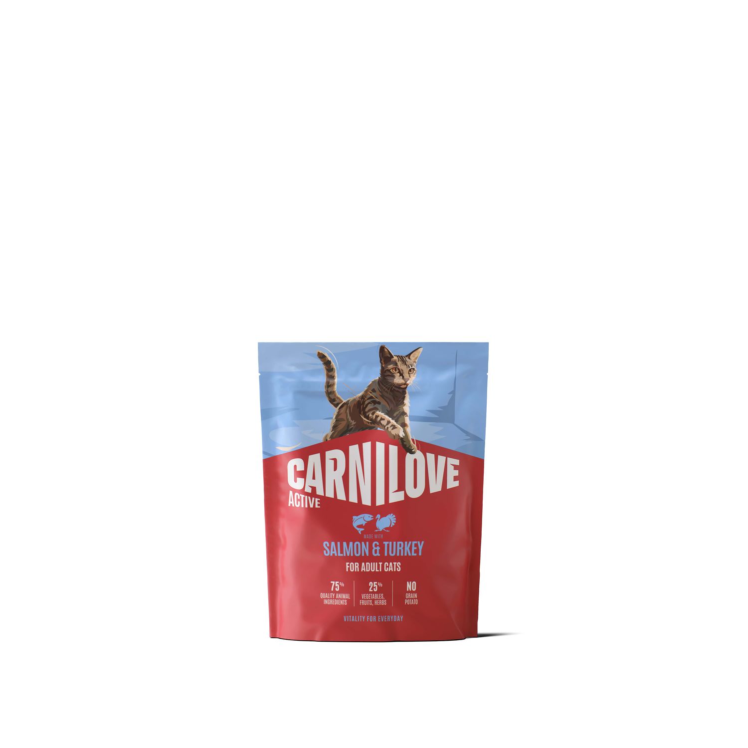 Carnilove Active cat-kat - Salmon & Turkey for Adult All Breeds 400g Carnilove Active cat-kat - Salmon & Turkey for Adult All Breeds 400g