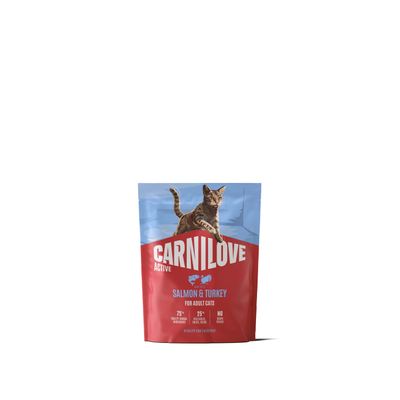 Carnilove Active cat-kat - Salmon & Turkey for Adult All Breeds 400g