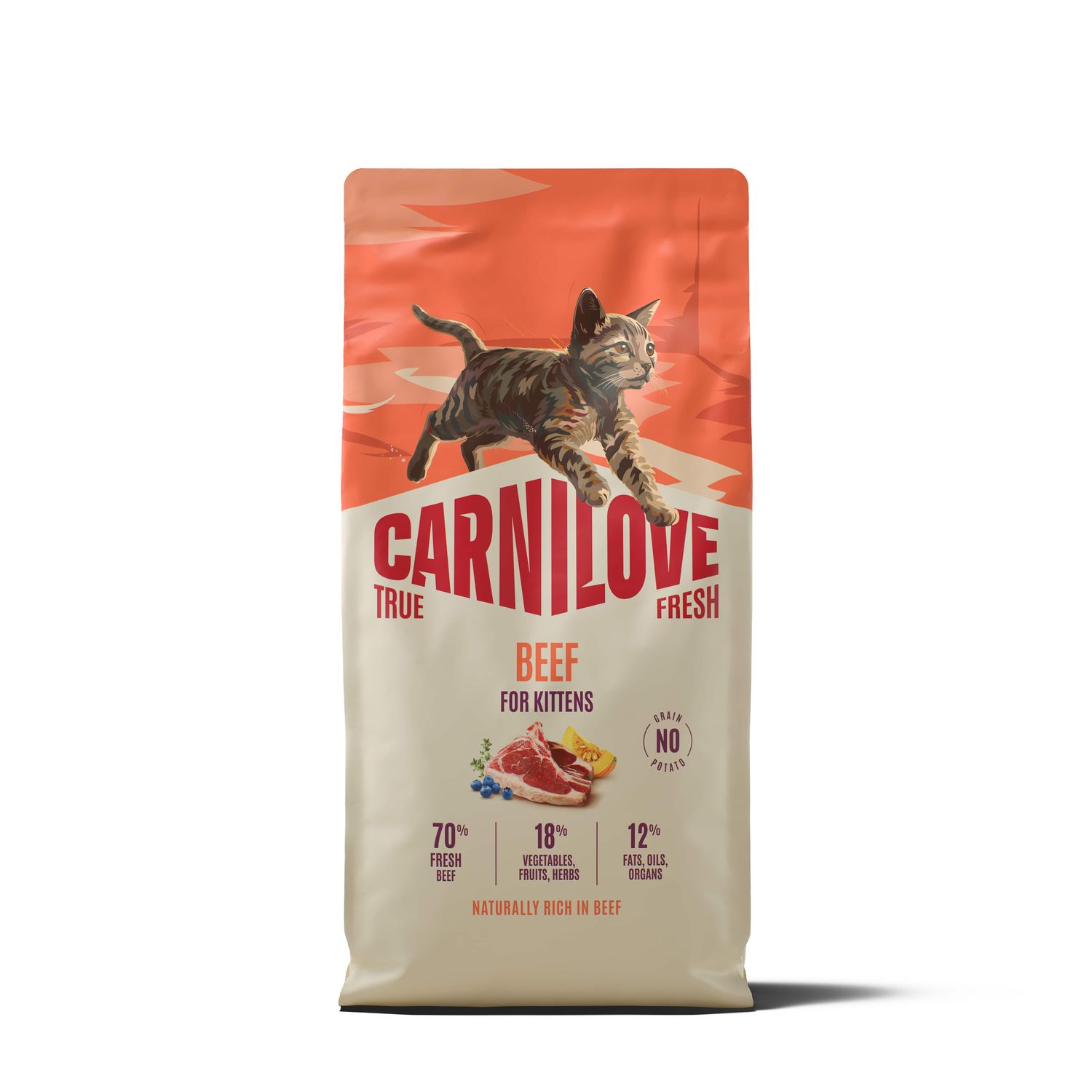 Carnilove True Fresh kitten - Beef for Kittens 6kg Carnilove True Fresh kitten - Beef for Kittens 6kg
