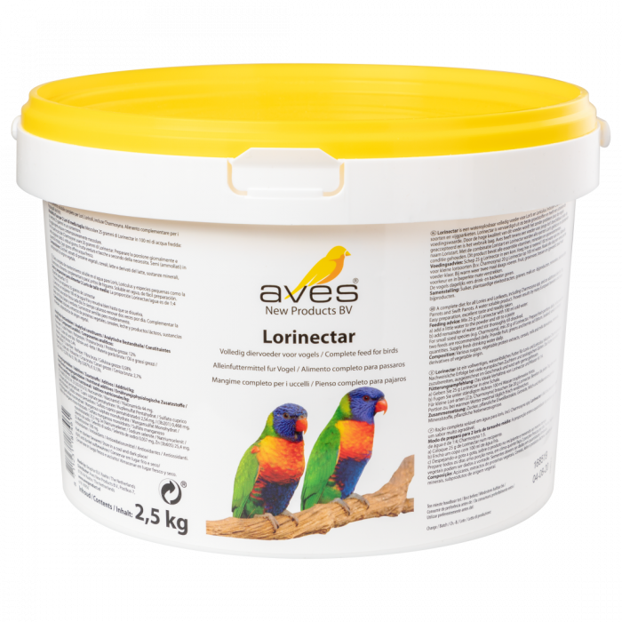 Aves Lorinectar wateroplosbare voeding voor lori's 2,5 kg