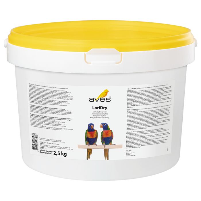 Aves LoriDry droogvoer voor lori's 2,5 kg