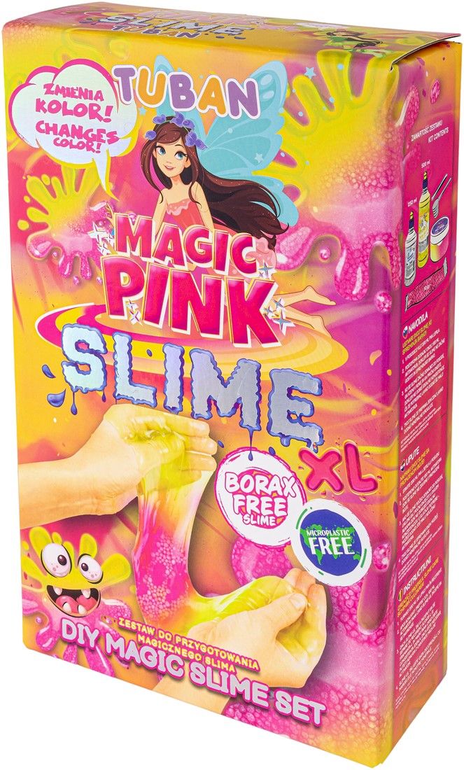 Tuban - Kit – DIY Tuban Slime – Magic Pink XL