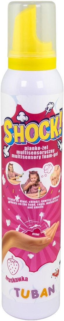 SHOCK! – MULTISENSORY FOAM-GEL – 200 ML STRAWBERRY