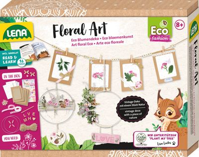 Diy bloemen art