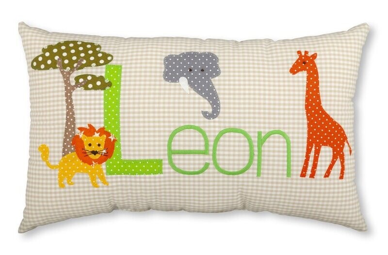 Namenskissen Leon