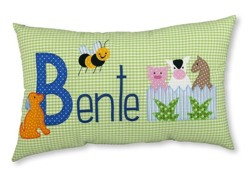Namenskissen Bente