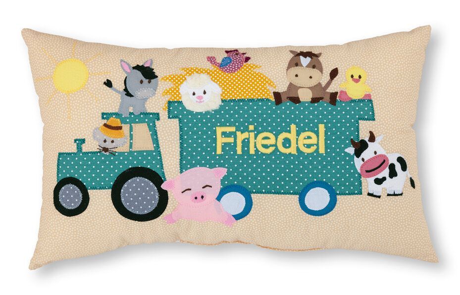 Namenskissen Friedel