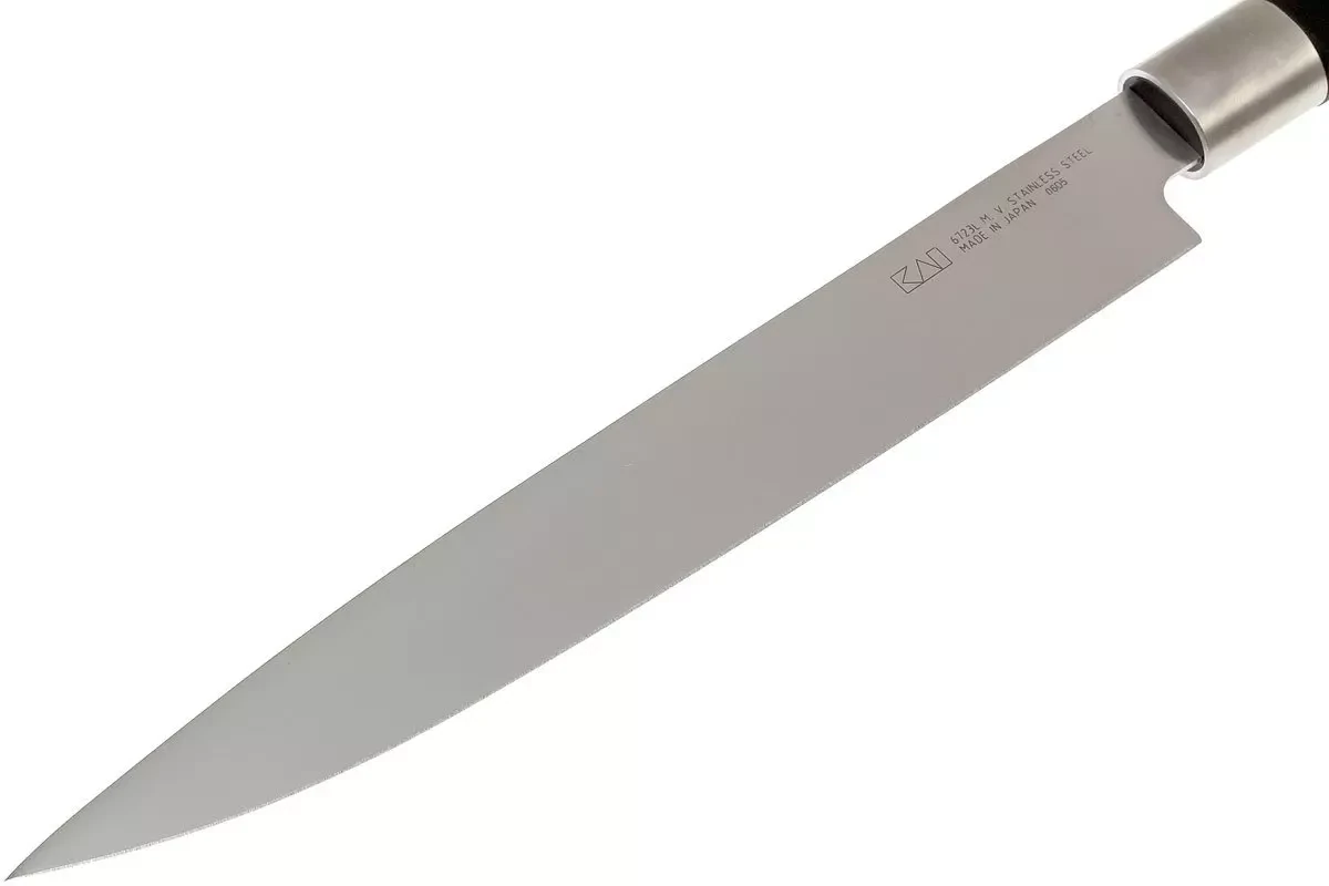 Kai Wasabi Black coltello trinciante stretto 23cm 6723L