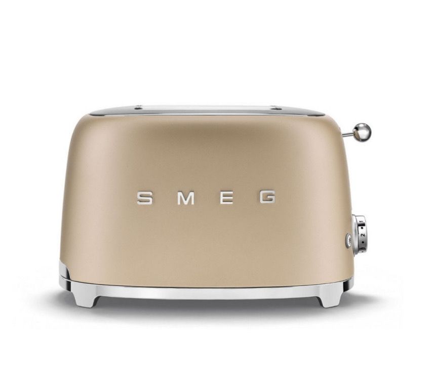 Smeg Tostapane TSF01CHMEU Finitura Champagne Matt