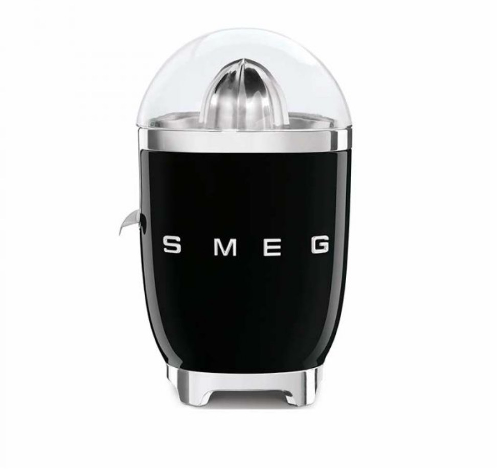 SMEG 50' STYLE SPREMIAGRUMI NERO LUCIDO