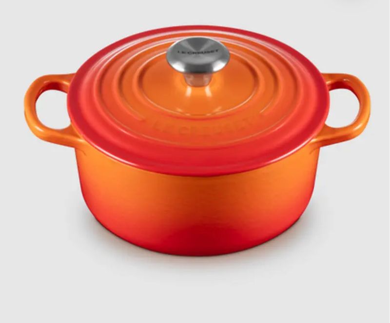 Le Creuset – Casseruola Cocotte Rotonda Evolution d28 Arancio