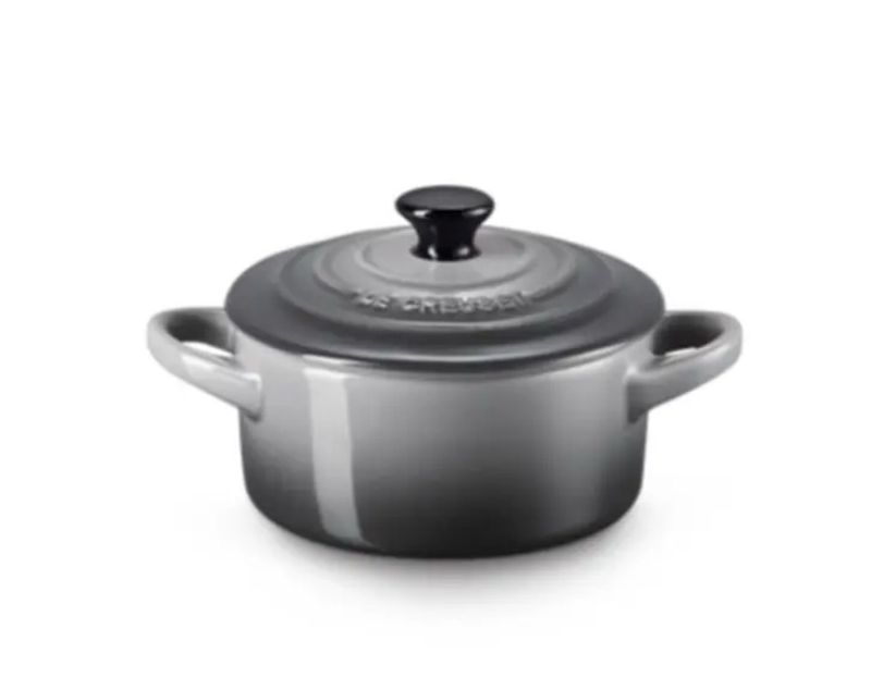 Le Creuset – Mini Cocotte Rotonda d10 Flint Le Creuset – Mini Cocotte Rotonda d10 Flint