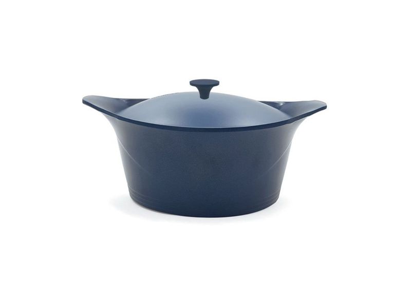 COOKUT L'Incredibile Cocotte in Metallo mirtillo con Pomello in Metallo cm.20