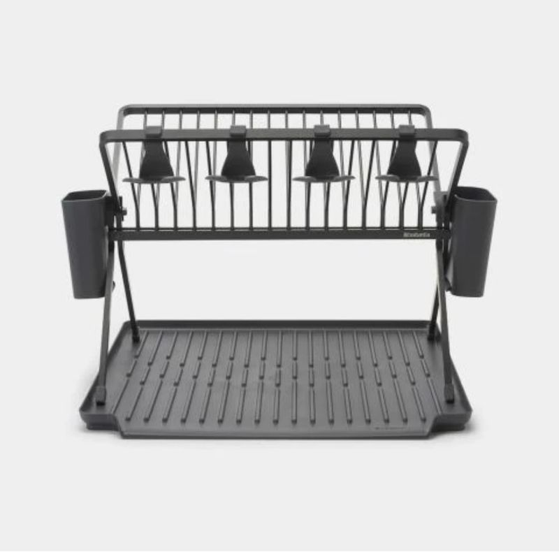 Brabantia Scolapiatti Pieghevole SinkSide Grande Nero