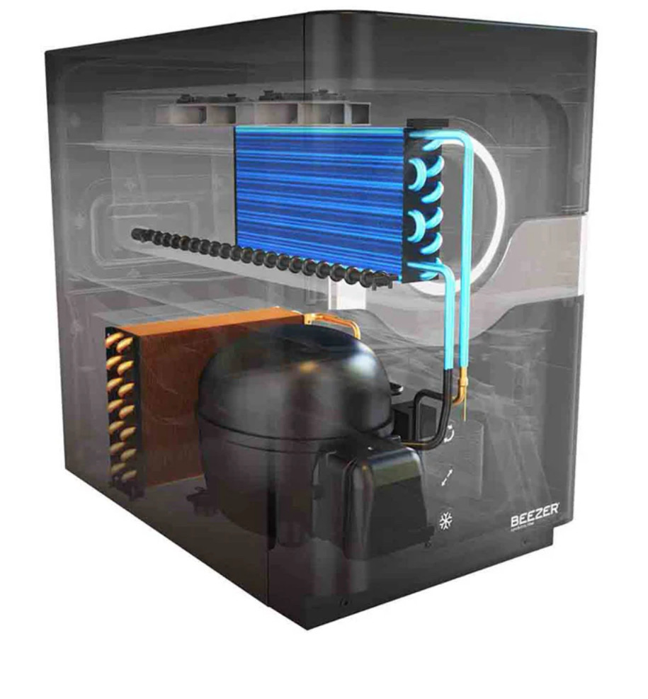 Abbattitore/raffredda bevande BEEZER nero