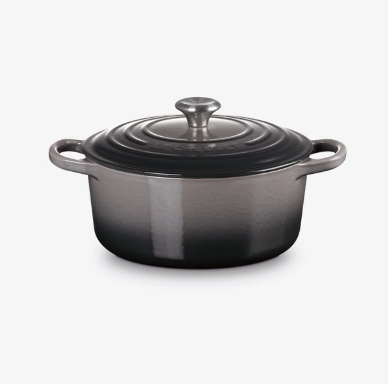 Le Creuset – Casseruola Cocotte Rotonda d24 flint grigio