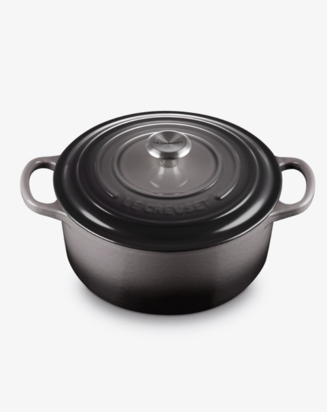 Le Creuset – Casseruola Cocotte Rotonda d24 flint grigio