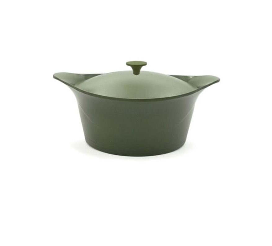 COOKUT L'Incredibile Cocotte in Metallo 24cm verde felce