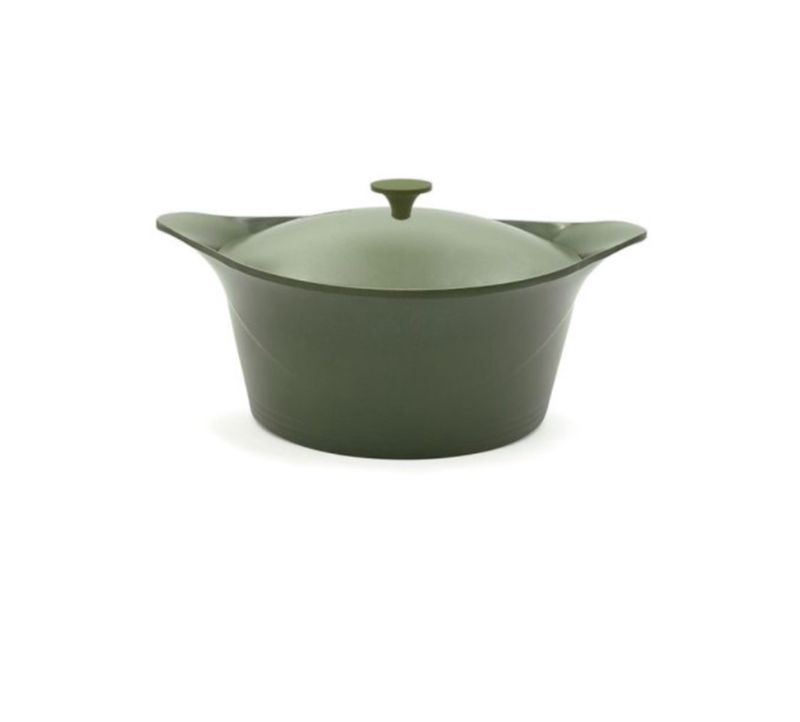 COOKUT L'Incredibile Cocotte in Metallo 24cm verde felce