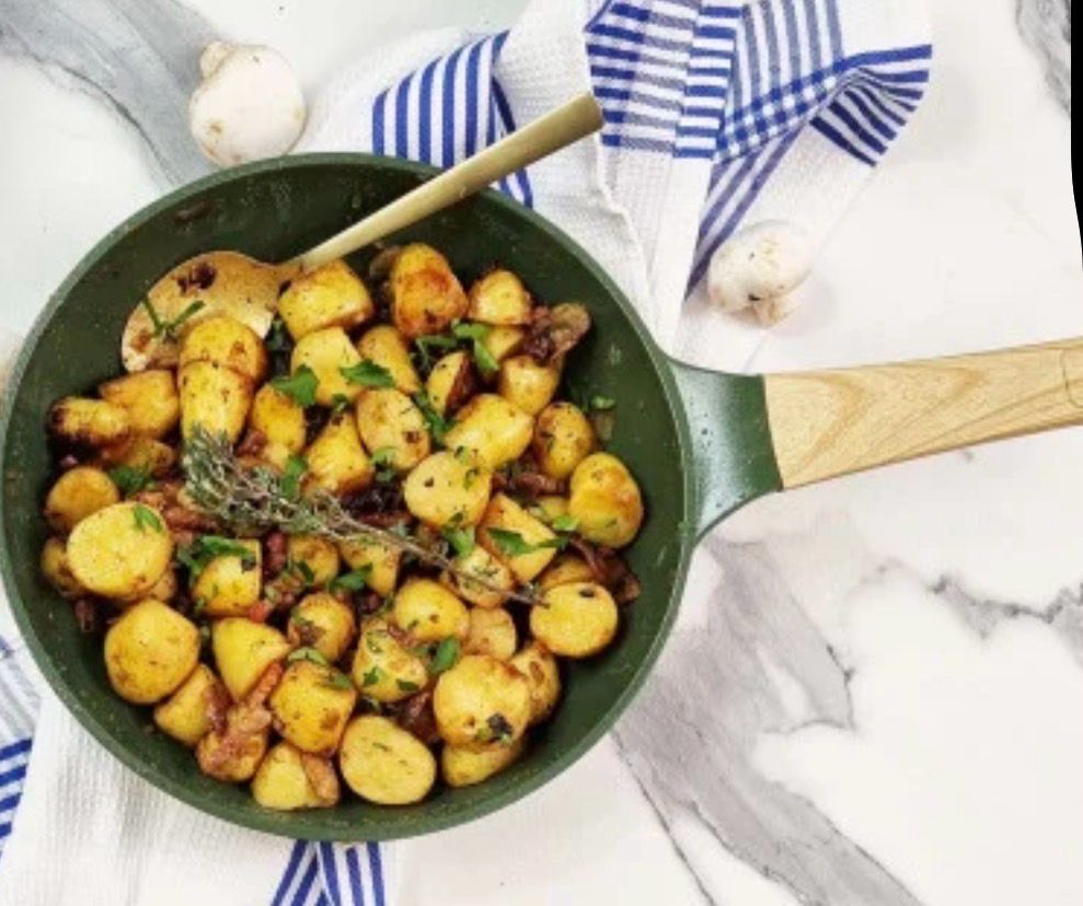 COOKUT Padella 24 cm verde Mirtillo