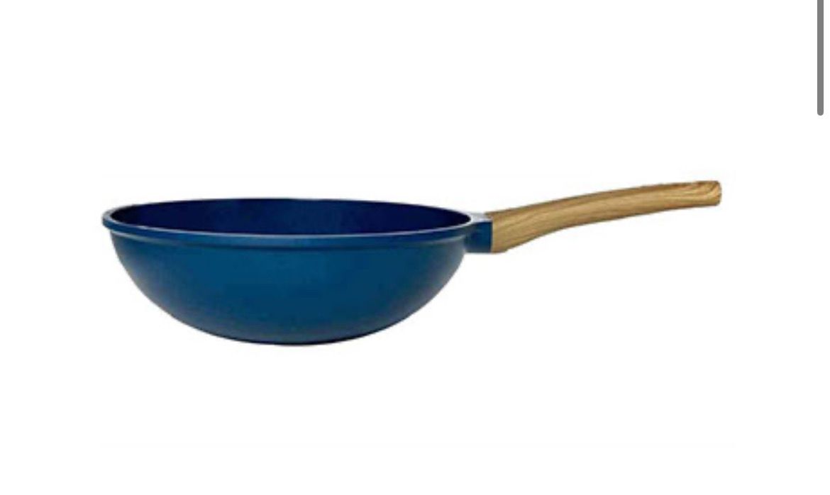 COOKUT Wok cm. 28 grigio perla