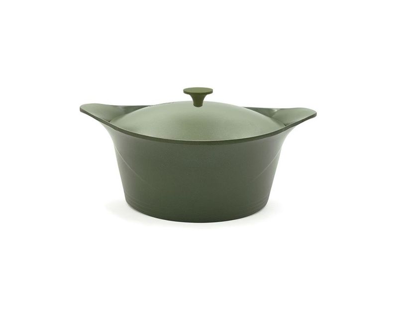 COOKUT L'Incredibile Cocotte in Metallo 24cm grigio perla