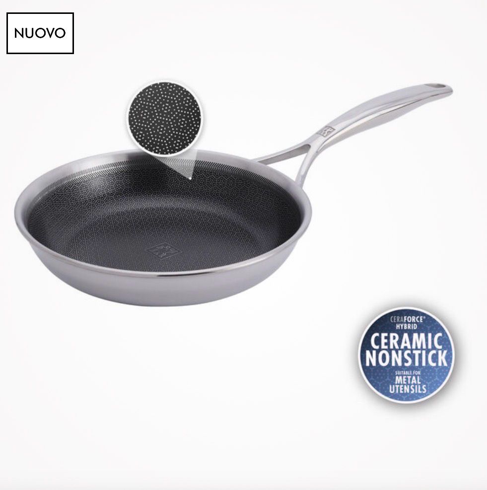 ZWILLING PEAK Padella - 20 cm, 18/10 acciaio inossidabile, Ceraforce HyCoat