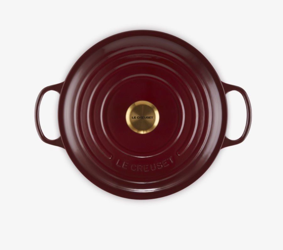 Le Creuset – Casseruola Cocotte Rotonda d24 bordeaux Garnet