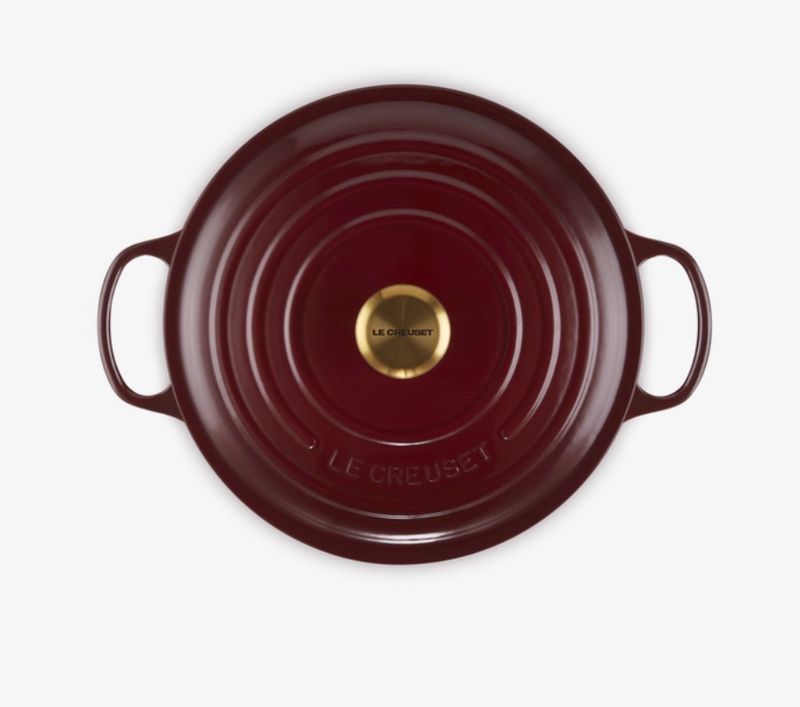Le Creuset – Casseruola Cocotte Rotonda d24 bordeaux Garnet