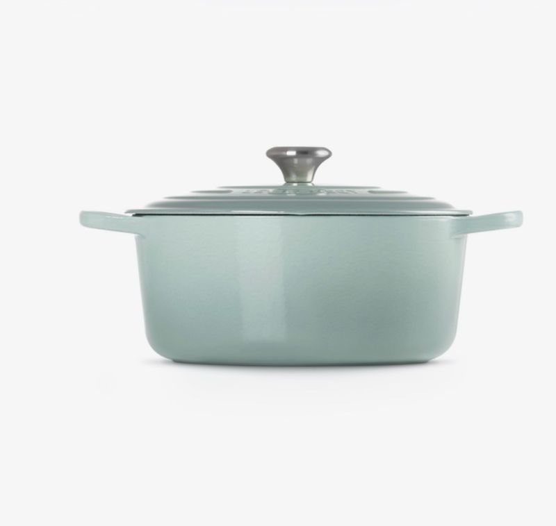 LE CREUSET Cocotte rotonda in ghisa vetrificata - 20cm - Sea salt