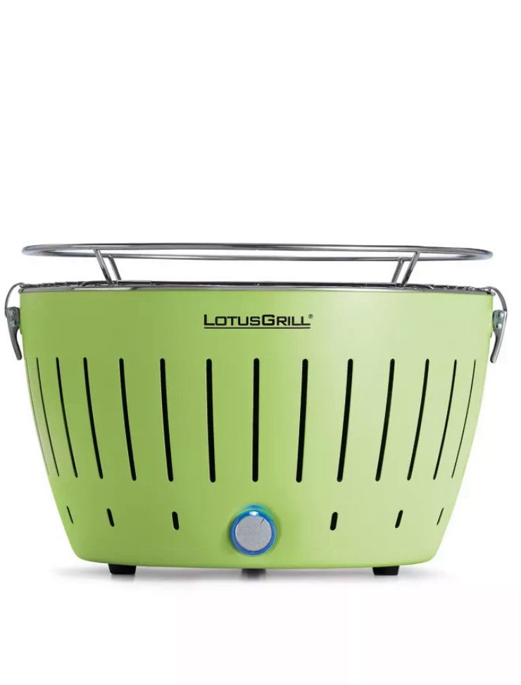 LOTUS GRILL BARBECUE/ GRILL PORTATATILE_X ESTERNO VERDE CON BORSA TRASPORTO E GARANZIA 5 ANNI
