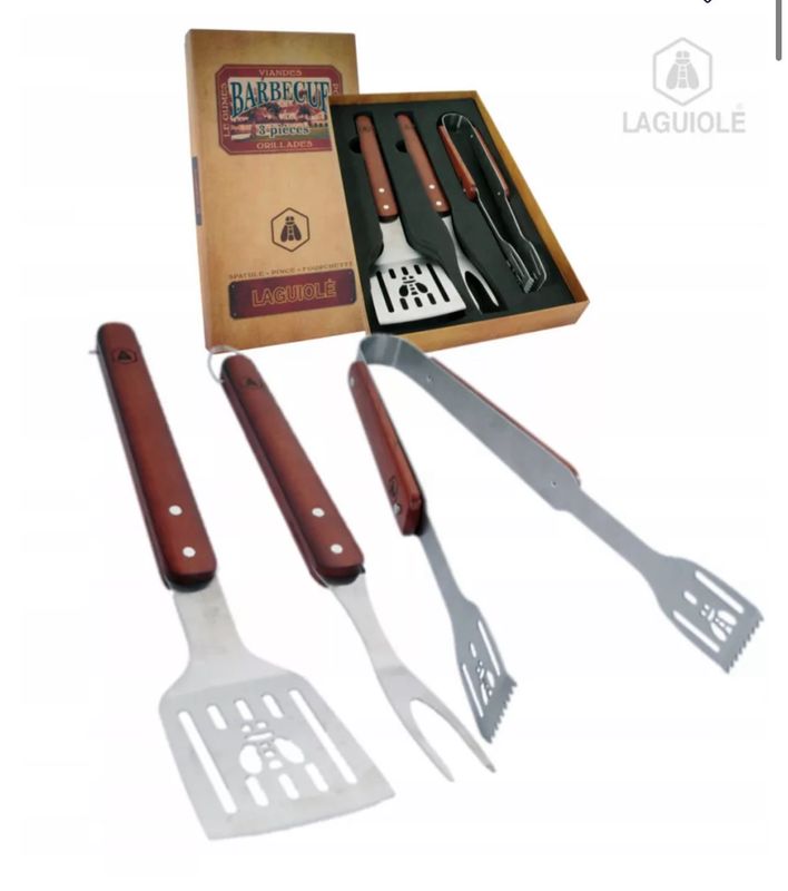Set griglia da 3 pezzi Accessori per barbecue LAGUIOLE