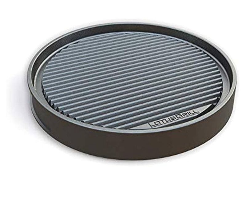 LotusGrill LOTP-AL-290 Piastra Teppanyaki in Metallo, Nero
