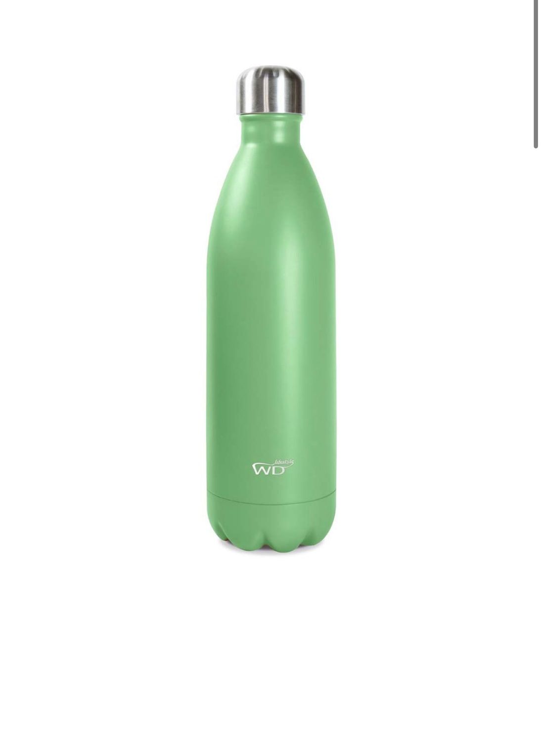 Bottiglia termica in acciaio inox a doppia parete 1 L colore Verde