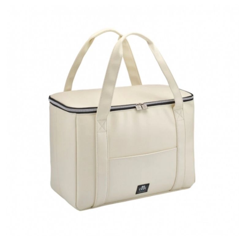 BORSA TERMICA LARGE CITY 28L BIANCO CREMA BE COOL BORSA TERMICA LARGE CITY 28L BIANCO CREMA BE COOL