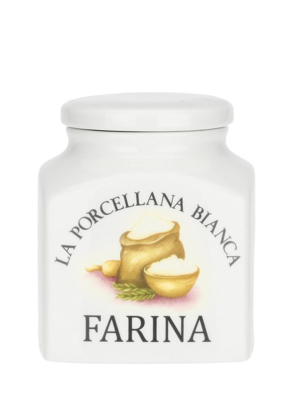 Barattolo Farina, Conserva - Porcellana, 1,1 l