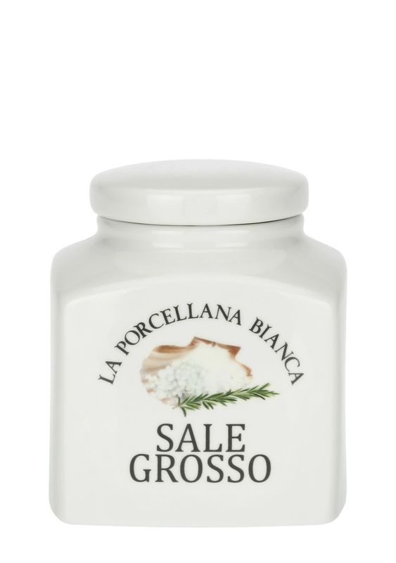 Barattolo Sale Grosso, Conserva - Porcellana, 1,1 L