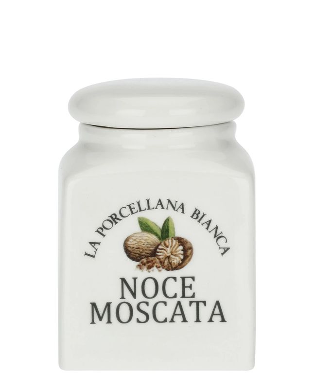Barattolo Noce Moscata, Conserva - Porcellana, 0,175 L