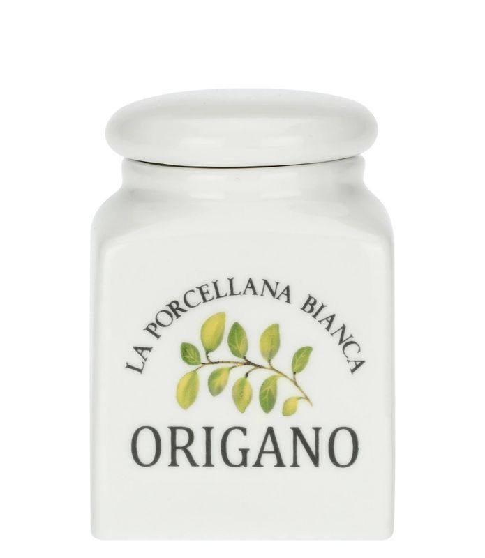 Barattolo Origano, Conserva - Porcellana, 0,175 L