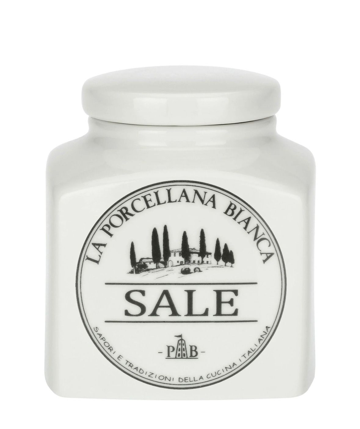 Barattolo Sale, Conserva - Porcellana, 0,5 L