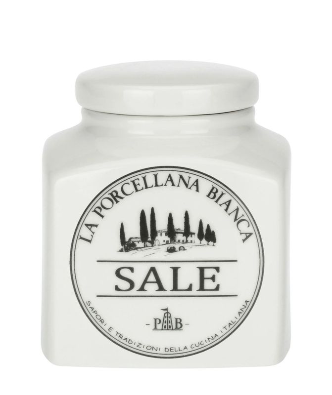 Barattolo Sale, Conserva - Porcellana, 0,5 L