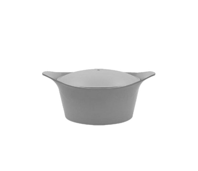 Cocotte 24 cm - grigio perla con pomello incluso Cocotte 24 cm - grigio perla con pomello incluso