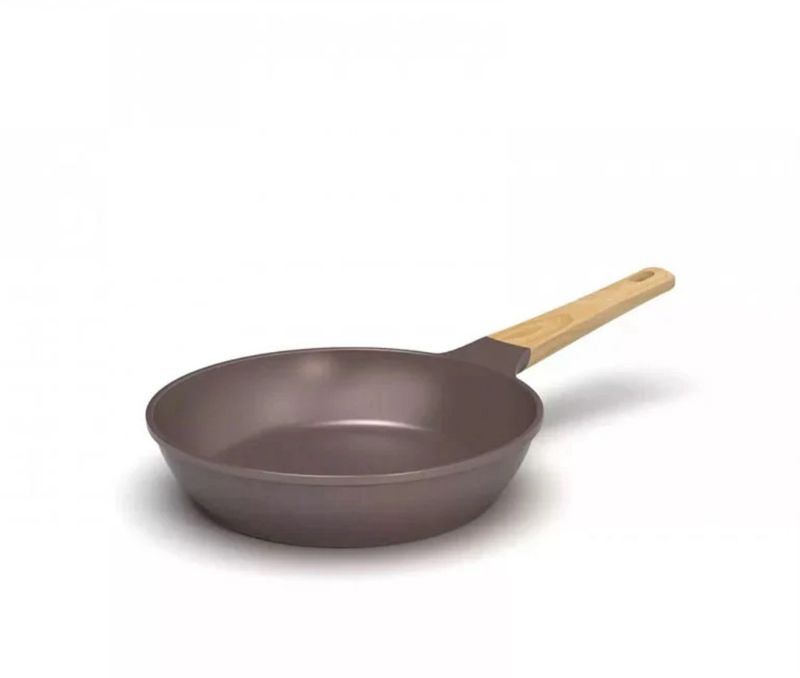 COOKUT L'Incredibile Padella Antiaderente 24cm Moka Metallo COOKUT L'Incredibile Padella Antiaderente 24cm Moka Metallo