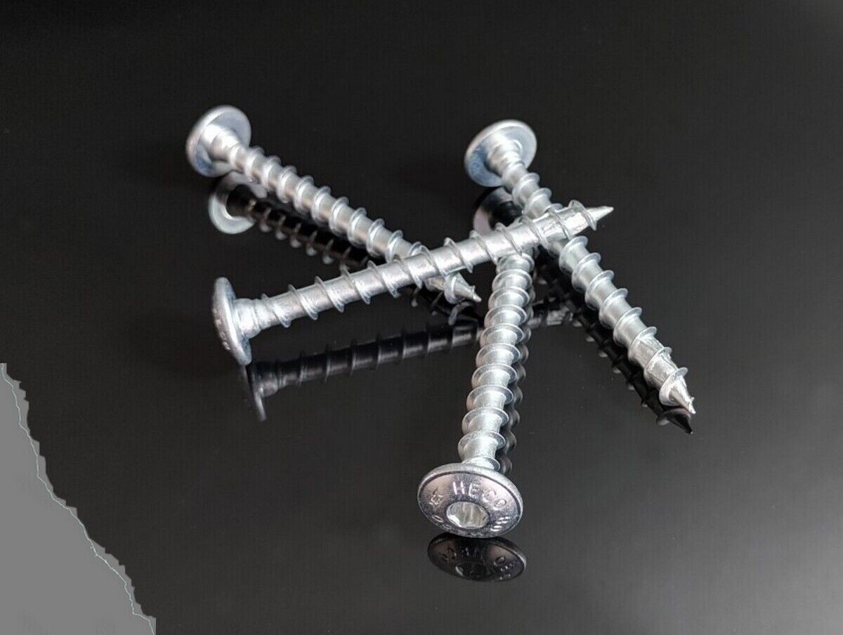 HECO Topix PLUS Tellerkopfschrauben Ø 8mm x 80mm für Solar Dachhaken Befestigung