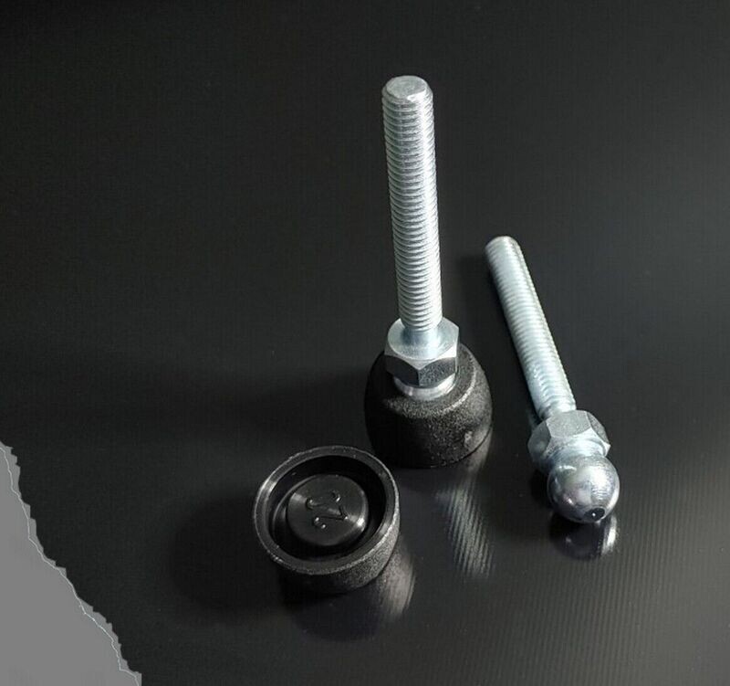 ALU Profil 4x Stellfuss Nut 6 für 20x20 & 20x40 Nut 6 Aluprofil Bosch kompatibel