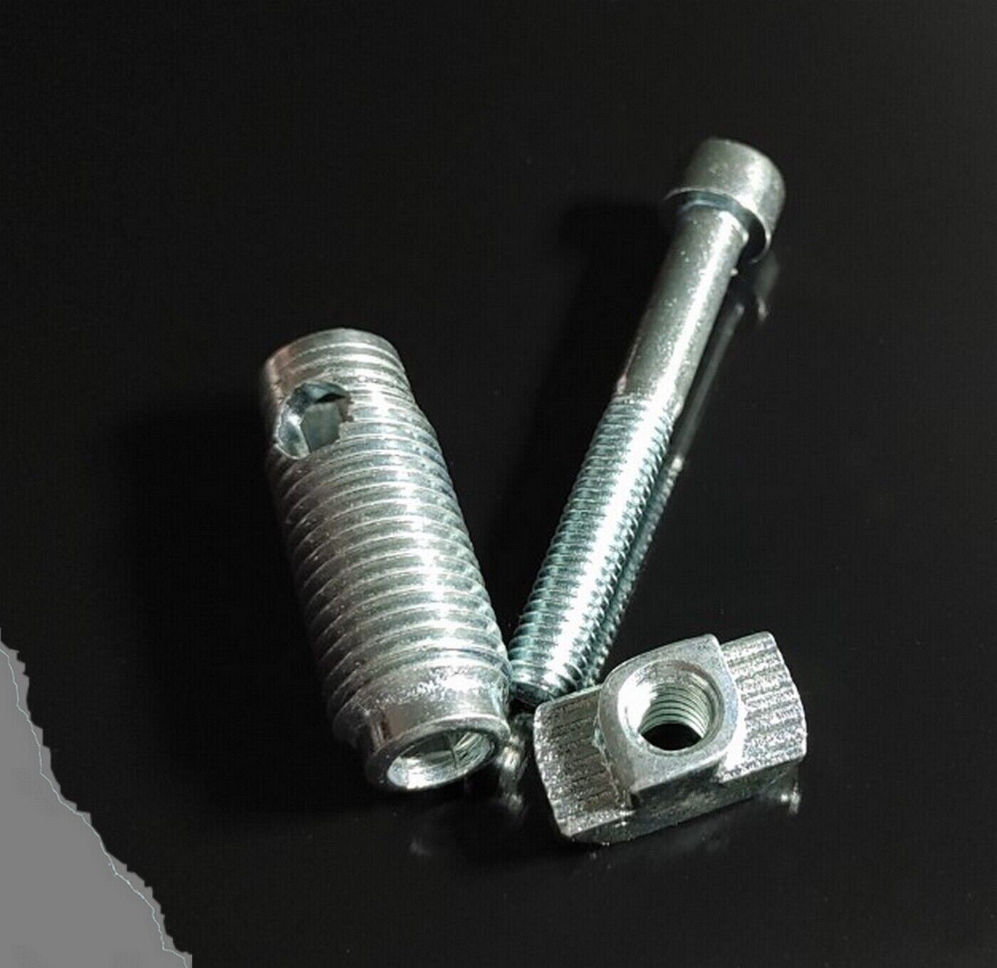 Automatik Verbinder für 30x30 & 30x60 Nut 8 Aluprofil Formverbinder