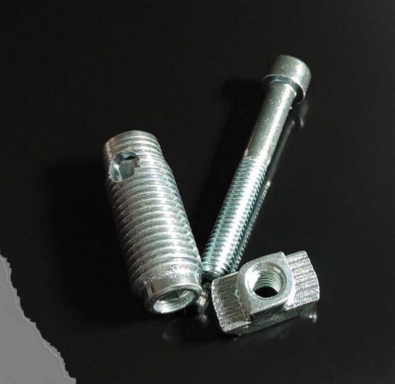 Automatik Verbinder für 30x30 & 30x60 Nut 8 Aluprofil Formverbinder