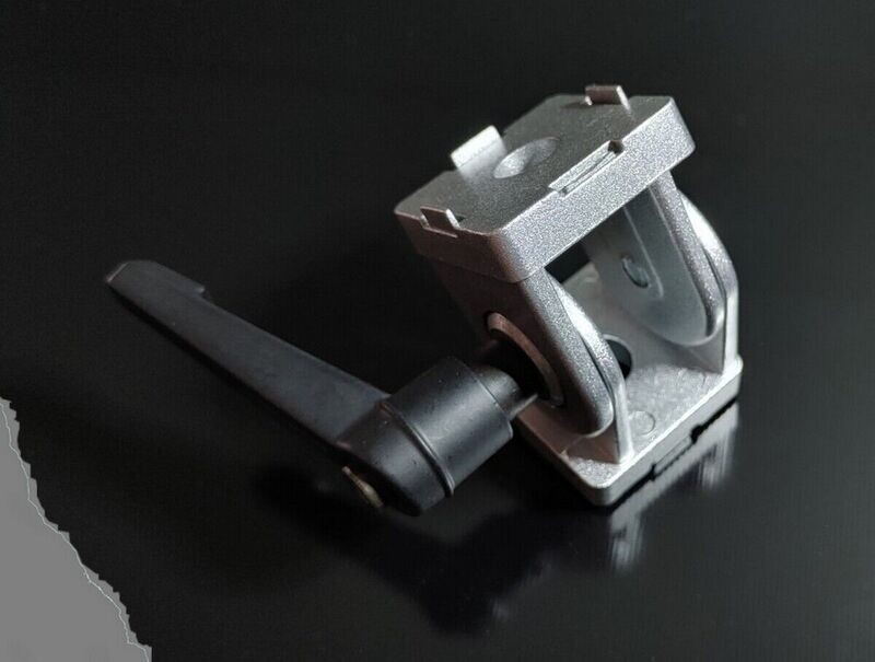 Gelenk mit Klemmhebel Nut 8 für 30x30 & 30x60 Aluprofile item & Bosch kompatibel