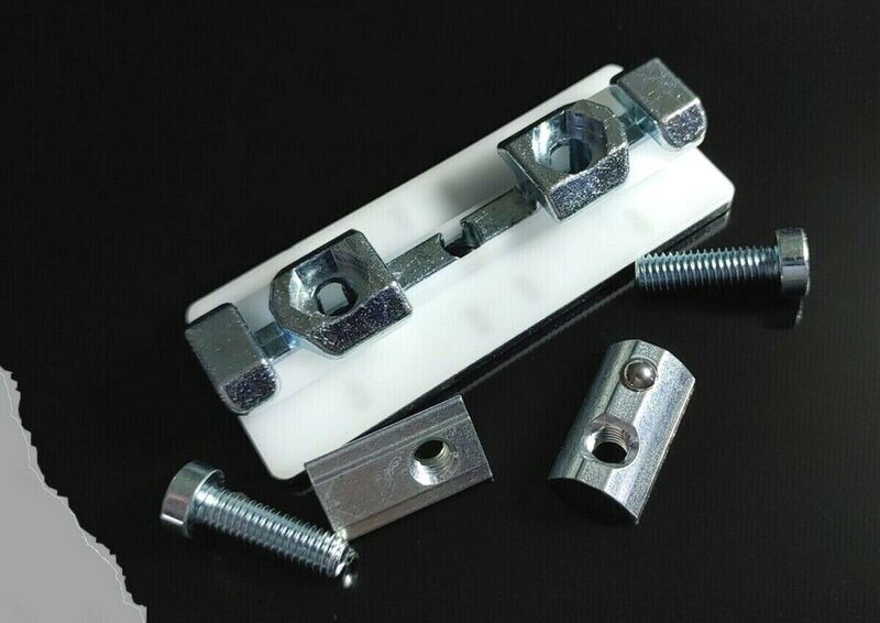 Profilgleiter ZN für 40x40 - 40x80 & SUPERLEICHT Nut 8 Aluprofil item kompatibel